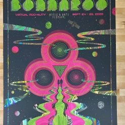 Bonnaroo - 2020 Status Serigraph Poster Manchester, TN FOIL Foil Posters