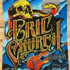 Eric Church - 2022 Maxx242 Poster Green Bay, WI Mirror FOIL 3/19 Foil Posters