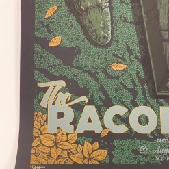 Jack White The Raconteurs - 2019 Pat Hamou Poster St Augustine, FL Amphitheatre