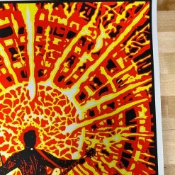 Queens Of The Stone Age - 2018 Brad Klausen Poster Seattle, WA Key Arena