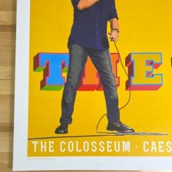 Sold Out Posters Gig Posters The Who - 2017 Poster Las Vegas, NV The Colosseum Caesars Palace
