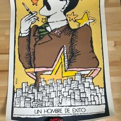Eduardo Munoz Bachs Movie/TV Posters Un Hombre De Exito - 1987 Cuban Movie Poster Original Vintage