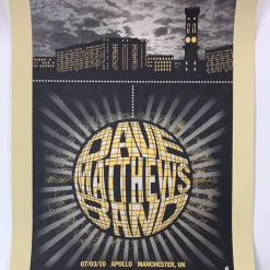Methane Dave Matthews Band - 2010 Methae Poster Manchester, UK Apollo