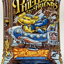 Gig Posters Phil Lesh & Friends - 2019 AJ Masthay Poster Port Chester, NY Capitol Theatre
