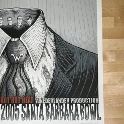 Gig Posters Weezer - 2005 EMEK Poster Santa Barbara Bowl, CA 12 Gig Posters Weezer - 2005 EMEK Poster Santa Barbara Bowl, CA