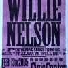 Willie Nelson - 2005 Hatch Show Print 2/13 Poster Beaumont, TX