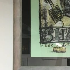 Alabama Shakes - 2012 Dan Grzeca Poster Chicago, IL Riviera Theatre FRAMED 13 Alabama Shakes - 2012 Dan Grzeca Poster Chicago, IL Riviera Theatre FRAMED