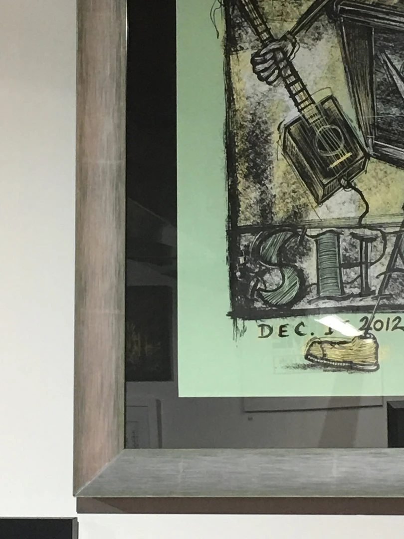 Alabama Shakes - 2012 Dan Grzeca Poster Chicago, IL Riviera Theatre FRAMED 8 Alabama Shakes - 2012 Dan Grzeca Poster Chicago, IL Riviera Theatre FRAMED