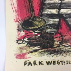 Nathaniel Rateliff And The Night Sweats - 2015 Dan Grzeca Poster Chicago, IL Par