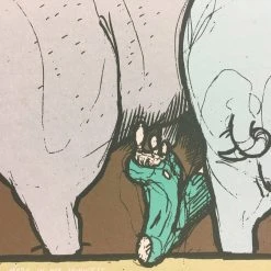 Art Prints Mr Wu's Pigs - 2010 Jay Ryan Poster Pig Print