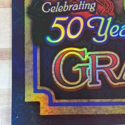 Grateful Dead - 2015 Brian Carroll Poster Fare Thee Well FOIL (pinholes)