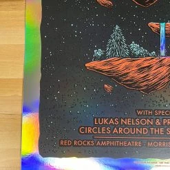 Greensky Bluegrass - 2021 Logan Schmitt Poster Morrison, CO Red Rocks FOIL 13 Greensky Bluegrass - 2021 Logan Schmitt Poster Morrison, CO Red Rocks FOIL