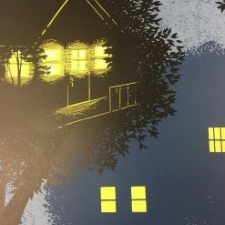 Gig Posters Mike Gordon - 2016 Justin Santora Poster Los Angeles, CA Fonda Theater