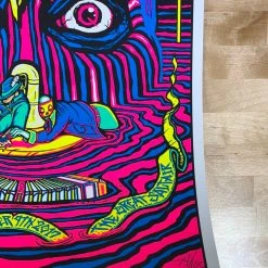 Queens Of The Stone Age - 2017 Brad Klausen Poster Salt Lake City AP