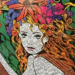 Widespread Panic - 2016 Chuck Sperry Poster Savannah Rose Shimmer #1 FRAMED