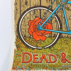 Gregg Gordon Dead & Company - 2016 Gigart Poster Portland, OR Summer Tour 13 Gregg Gordon Dead & Company - 2016 Gigart Poster Portland, OR Summer Tour