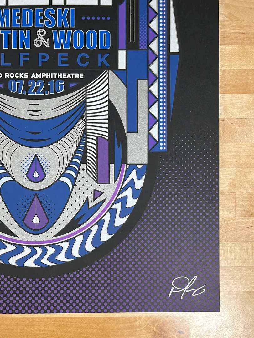 Motet - 2016 Derek Perez Poster Morrison, CO Red Rocks 7 Motet - 2016 Derek Perez Poster Morrison, CO Red Rocks