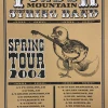 Gig Posters Yonder Mountain String Band - 2009 Jaime Cervantes Poster Spring Tour