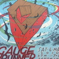 The Gauge - 2010 Jay Ryan Poster Chicago, IL Bottom Lounge