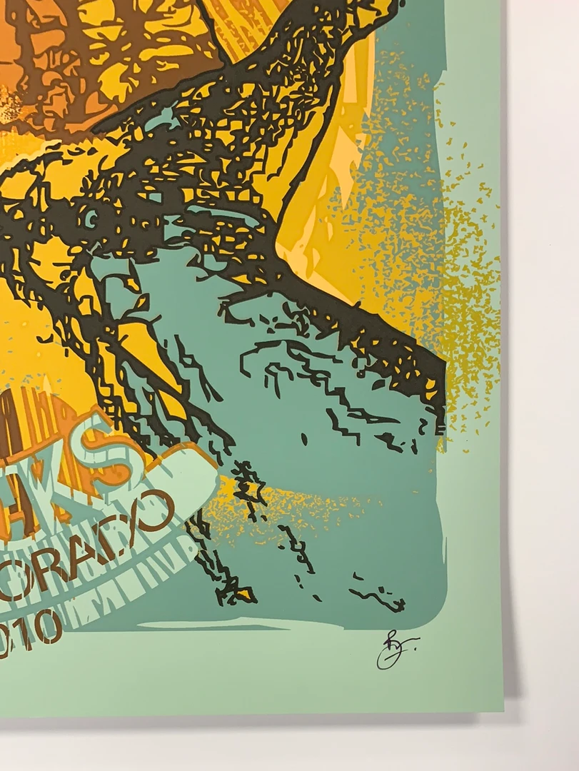 Sold Out Posters Colorado Yonder Mountain String Band - 2010 Poster Red Rocks Morrison, CO 7 Sold Out Posters Colorado Yonder Mountain String Band - 2010 Poster Red Rocks Morrison, CO