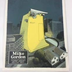 Mike Gordon - 2015 Justin Santora Poster Buffalo, NY The Town Ballroom