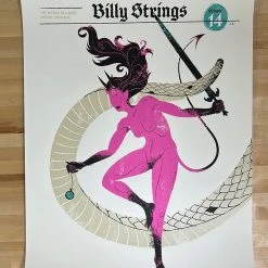 Billy Strings - 2021 Delicious Design League Poster Denver, CO 10/14 AP Colorado
