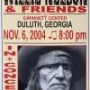 Gig Posters Willie Nelson - 2004 Franks Brothers 11/6 Poster Duluth, GA