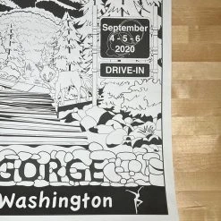 Dave Matthews Band - 2020 Jamison Grace Coloring Poster Quincy, WA Gig Posters 12 Dave Matthews Band - 2020 Jamison Grace Coloring Poster Quincy, WA Gig Posters