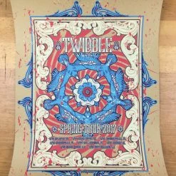 Twiddle - 2017 Derek Hatfield Poster Spring Tour