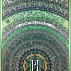 Umphrey's McGee - 2018 Kyle Baker Poster Winter Tour Irish Edition