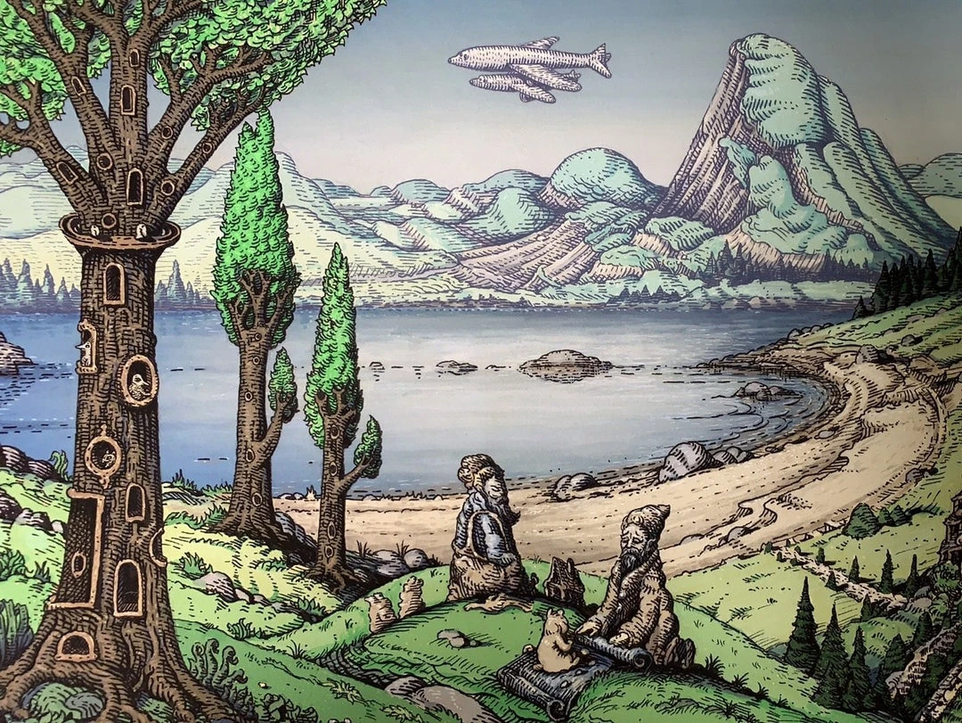 The Mountain Lake - 2021 David Welker Poster, Art Print 1st 3 The Mountain Lake - 2021 David Welker Poster, Art Print 1st