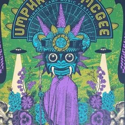Umphrey's McGee - 2018 Status Serigraph Poster Summer Camp Festival Gig Posters