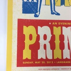Primus - 2012 Aesthetic Apparatus Poster Syracuse Landmark Theater Gig Posters