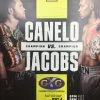 Sold Out Posters Boxing - 2019 Poster Canelo Vs Jacobs