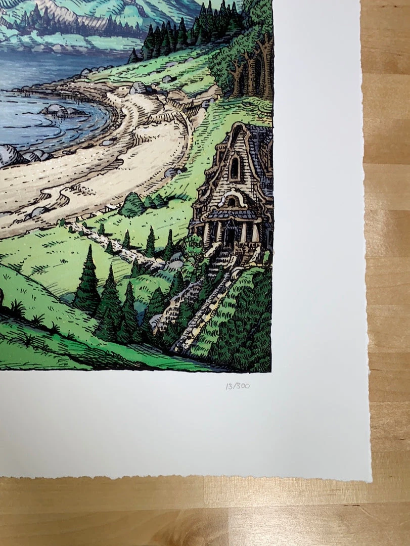 The Mountain Lake - 2021 David Welker Poster, Art Print 1st 7 The Mountain Lake - 2021 David Welker Poster, Art Print 1st