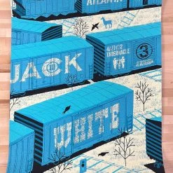 Gig Posters Jack White - 2022 Methane Studios Poster Atlanta, GA N2 9 Gig Posters Jack White - 2022 Methane Studios Poster Atlanta, GA N2