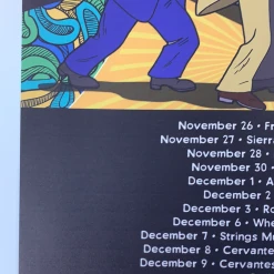 Sold Out Posters Gig Posters The Del McCoury Band - 2017 Poster Get On The Bus Tour