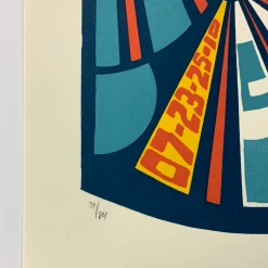 String Cheese Incident - 2010 Tripp Poster Red Rocks Morrison, CO Variant Colorado