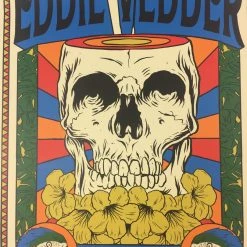 Ian Williams Gig Posters Eddie Vedder - 2018 Ian Wlliams Poster Sao Paulo, BR Citibank Hall