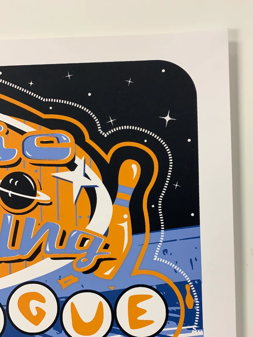 Colorado Cosmic Bowling League - 2008 Darin Shock Poster Denver, CO YMSB 6 Colorado Cosmic Bowling League - 2008 Darin Shock Poster Denver, CO YMSB