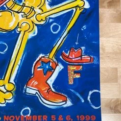 John Prine - 1999 Michael Wertz Poster Fillmore San Fran 1st BGF 391 Gig Posters