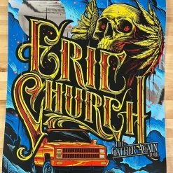 Eric Church - 2022 Maxx242 Poster Green Bay, WI Mirror FOIL 3/18