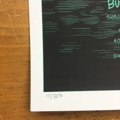 Andrew Bird - 2009 Daniel Danger Poster European Tour