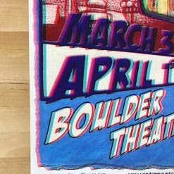 Sold Out Posters Colorado Yonder Mountain String Band - 2005 Poster Boulder, CO Theater