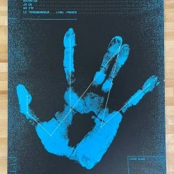 Jack White - 2012 Alan Hynes Poster Lyon France Le Transbordeur Gig Posters