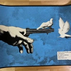 Gig Posters Jack White - 2014 Rob Jones Poster Troutdale, OR