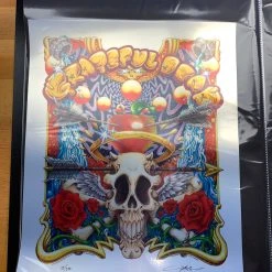 St Stephen - 2020 AJ Masthay Poster Grateful Dead Foil Edition