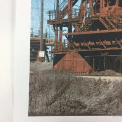 Luke Bryan - 2013 Dan MacAdam Crosshair Poster Toledo, OH Huntington Center