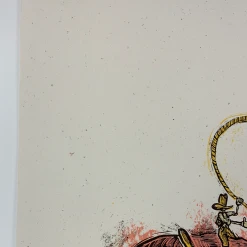 Art Prints Tiny Cowboy - 2009 Dan Grzeca Poster Art Print PINK 21/200