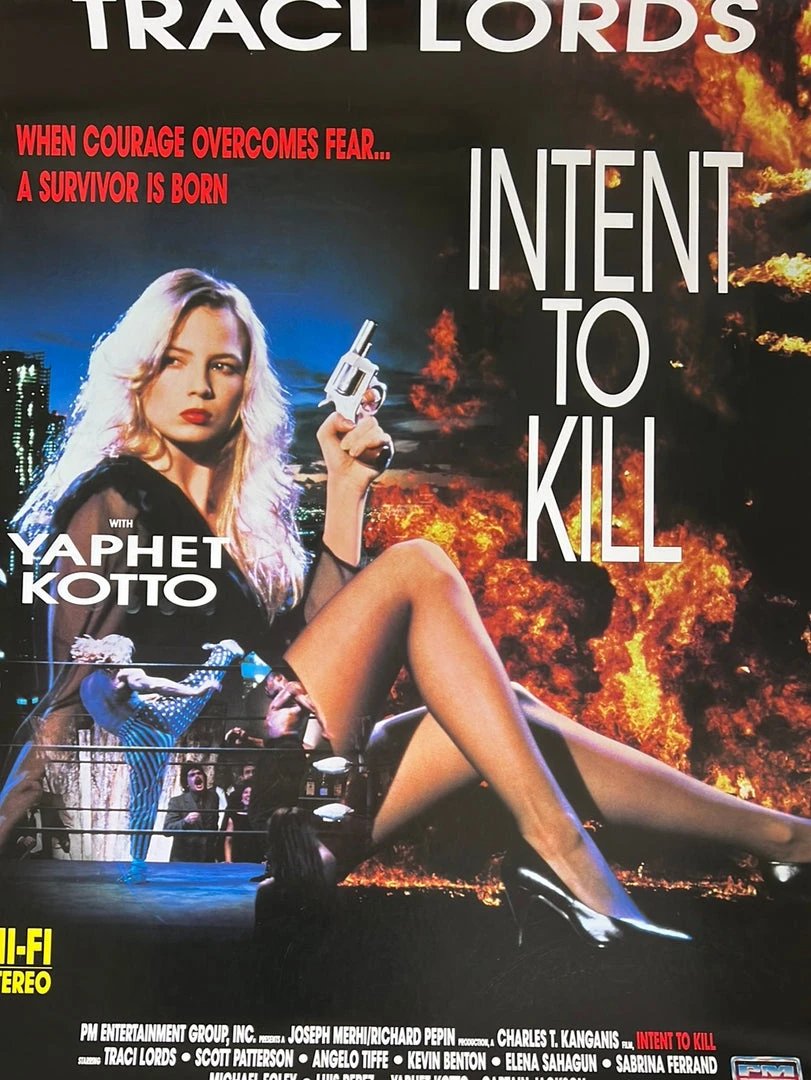 Sold Out Posters Intent To Kill - 1992 Video Promo Movie Poster Original Vintage Movie/TV Posters 3 Sold Out Posters Intent To Kill - 1992 Video Promo Movie Poster Original Vintage Movie/TV Posters